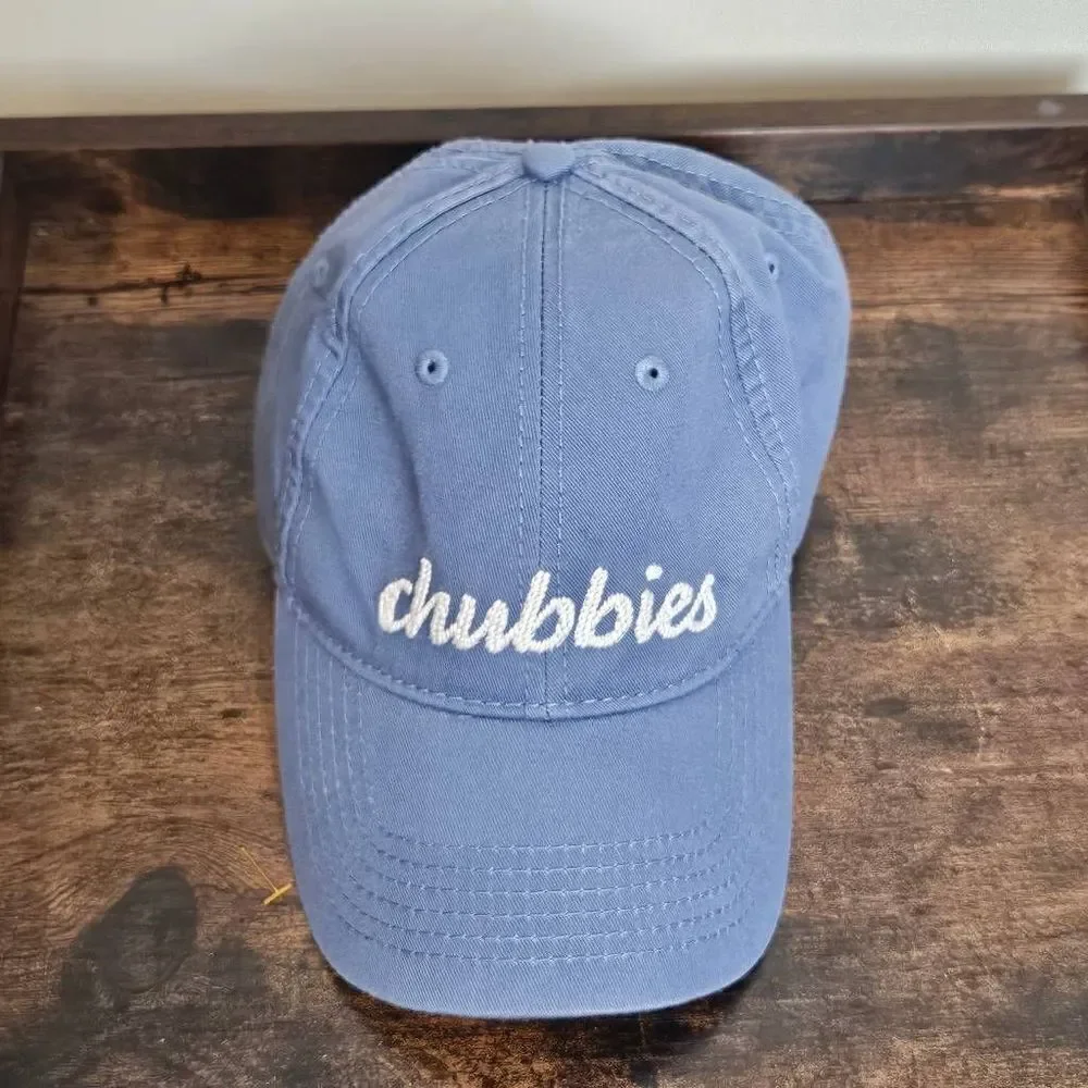 Chubbies Harding Lane Dad Ball Cap Hat Adjustable Baseball Adult Blue